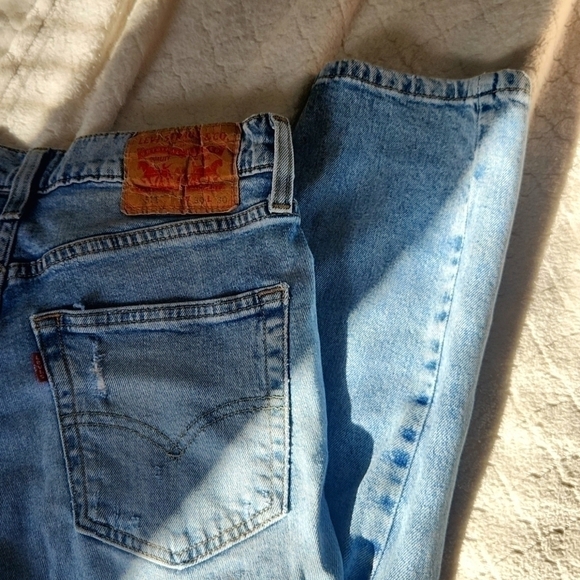 511 Slim Fit Levi’s Flex Men's Jeans 30x30 Distressed Denim Y2k Street wear - Picture 8 of 14